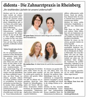 didenta Rheinberg - Zahnärztliche Gemeinschaftspraxis